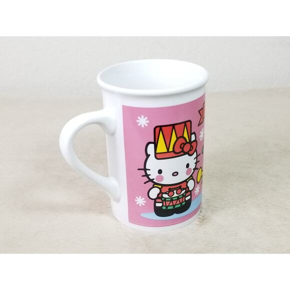 Hello Kitty Sanrio Coffee Mug Teacup 10oz Ceramic Pink 4 1/4" Year 2013 Vintage - Picture 6 of 16
